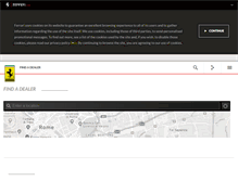 Tablet Screenshot of ljubljana.ferraridealers.com